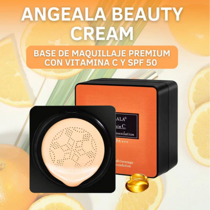 Beauty Cream - Base Cushion con Vitamina C y Protector Solar