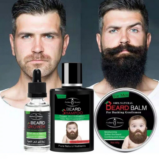 Kit Premium Cuidado y Crecimiento de Barba